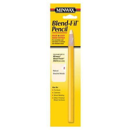 Minwax Minwax Blend-Fil No.2 Natural Bleached Wood Pencil 0.8 oz 110026666
